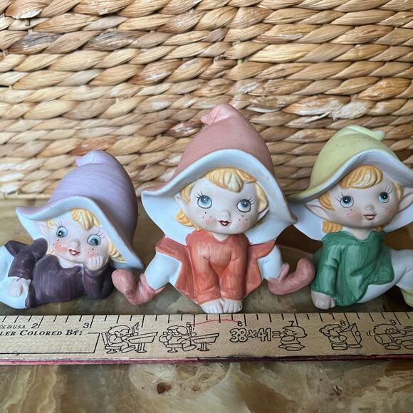 Gnome set by Homco - Picture 10 of 10